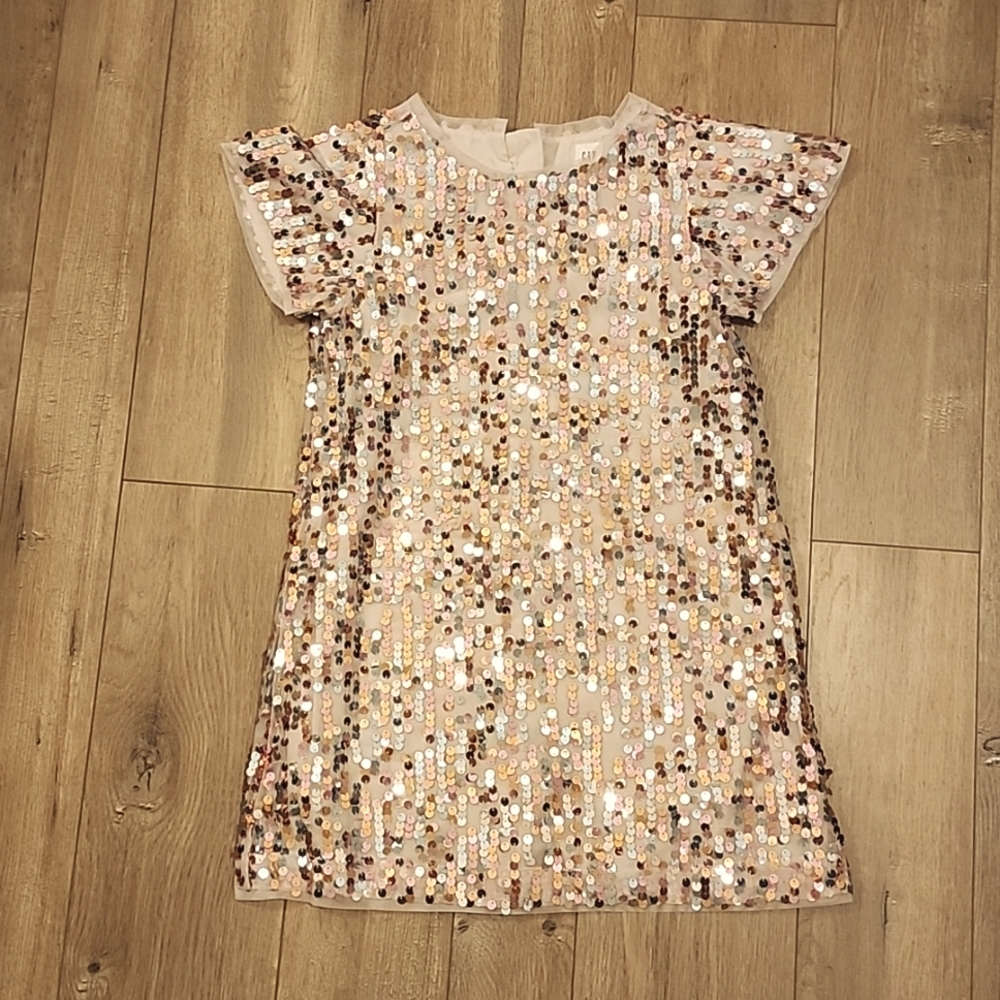 Girls Gap Sequin Formal Dress